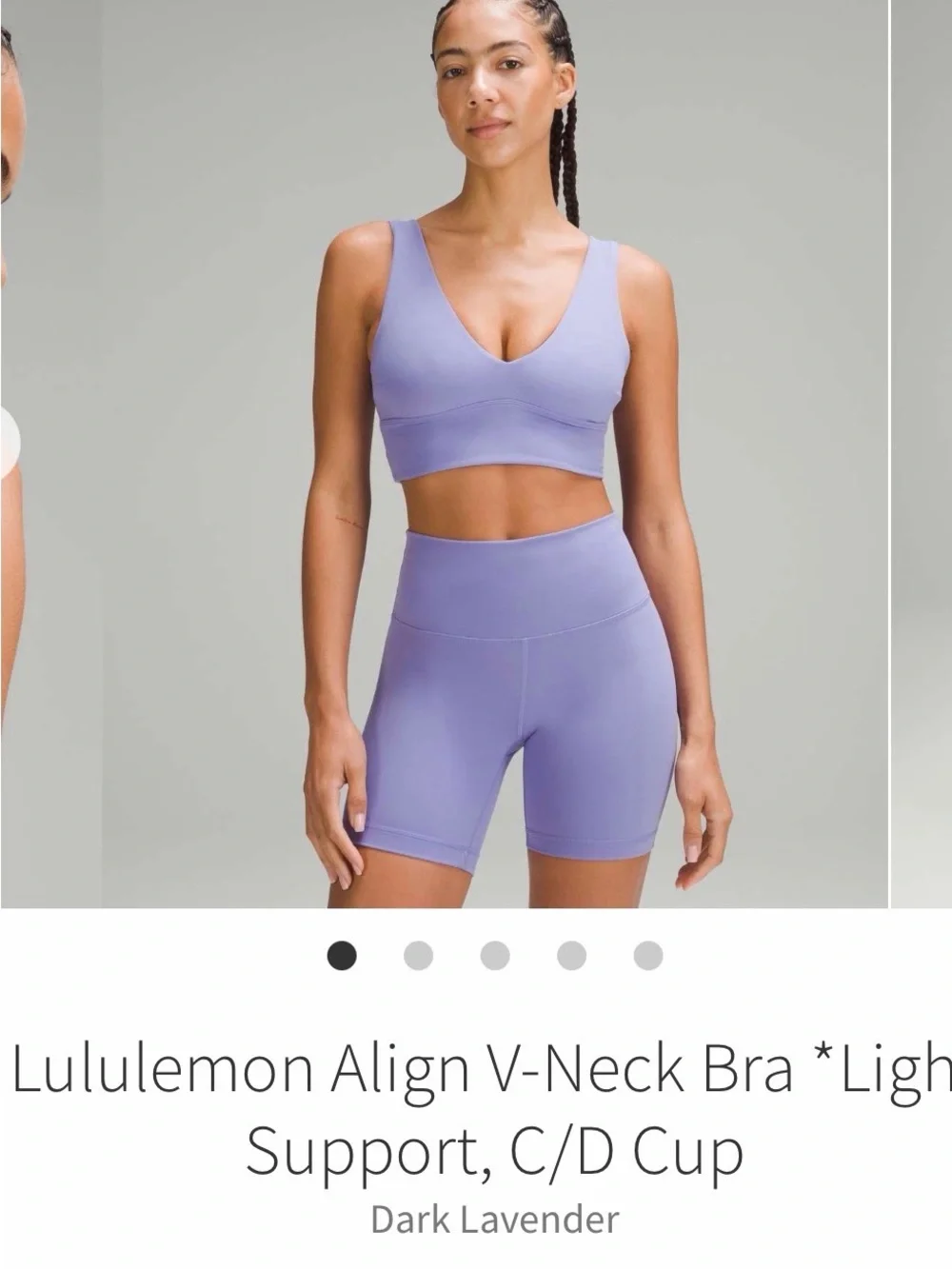 Lululemon Align V-Neck Bra - Picture 2 of 6